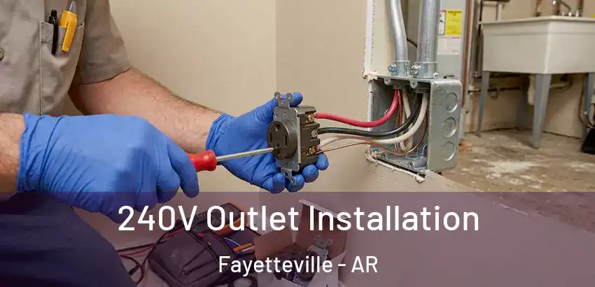  240V Outlet Installation Fayetteville - AR