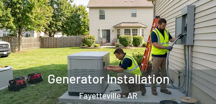  Generator Installation Fayetteville - AR