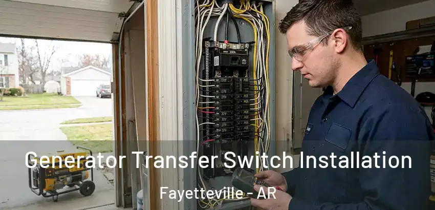  Generator Transfer Switch Installation Fayetteville - AR
