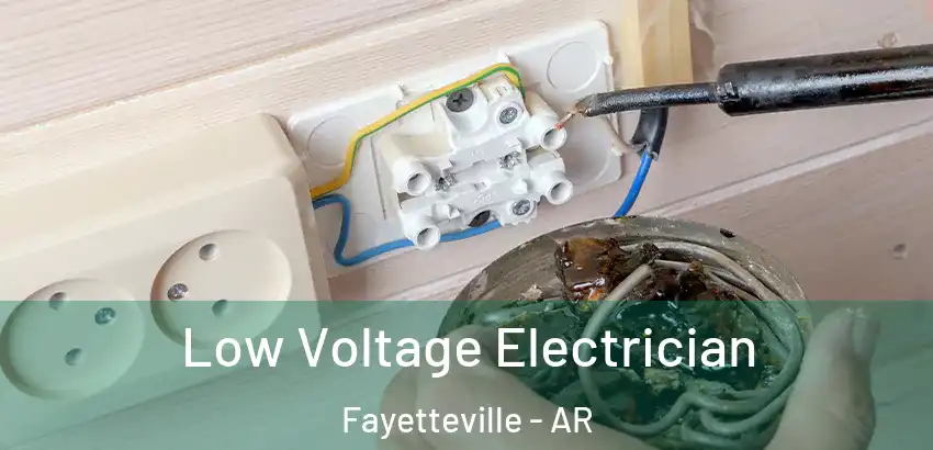  Low Voltage Electrician Fayetteville - AR