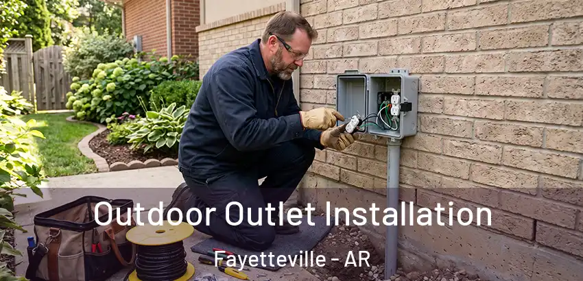  Outdoor Outlet Installation Fayetteville - AR