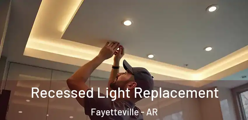 Recessed Light Replacement Fayetteville - AR